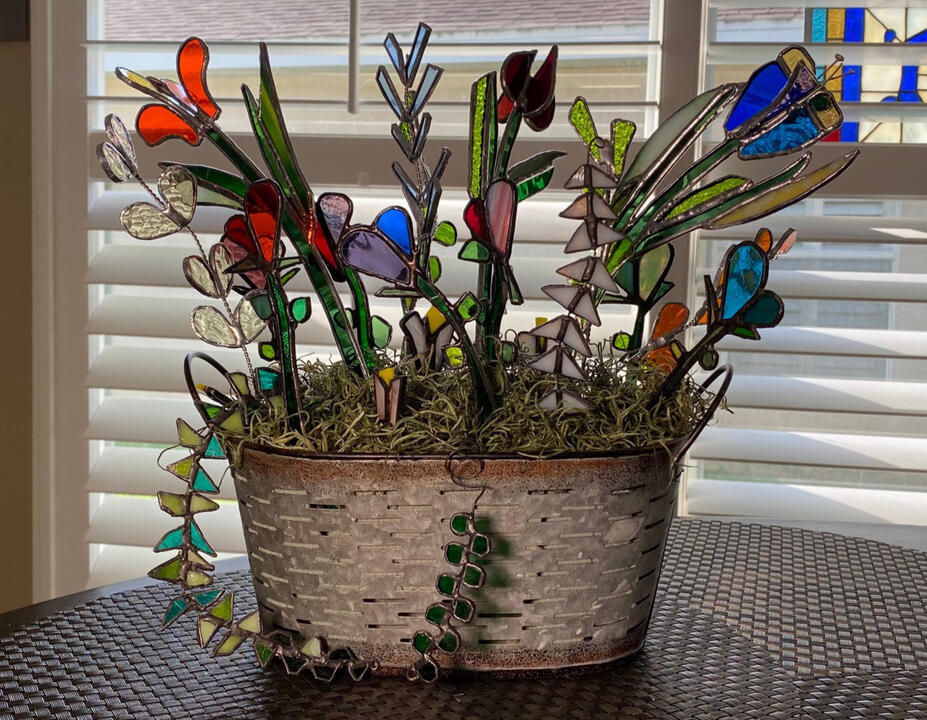 a basket of garden delights